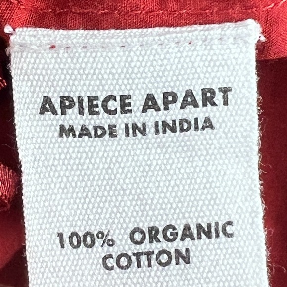 A Piece Apart Womens Shirt Puff Sleeve Elastic Neckline Gali Shirrred Medium - Picture 7 of 7